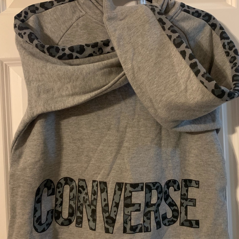 CONVERSE CROP HOODIE